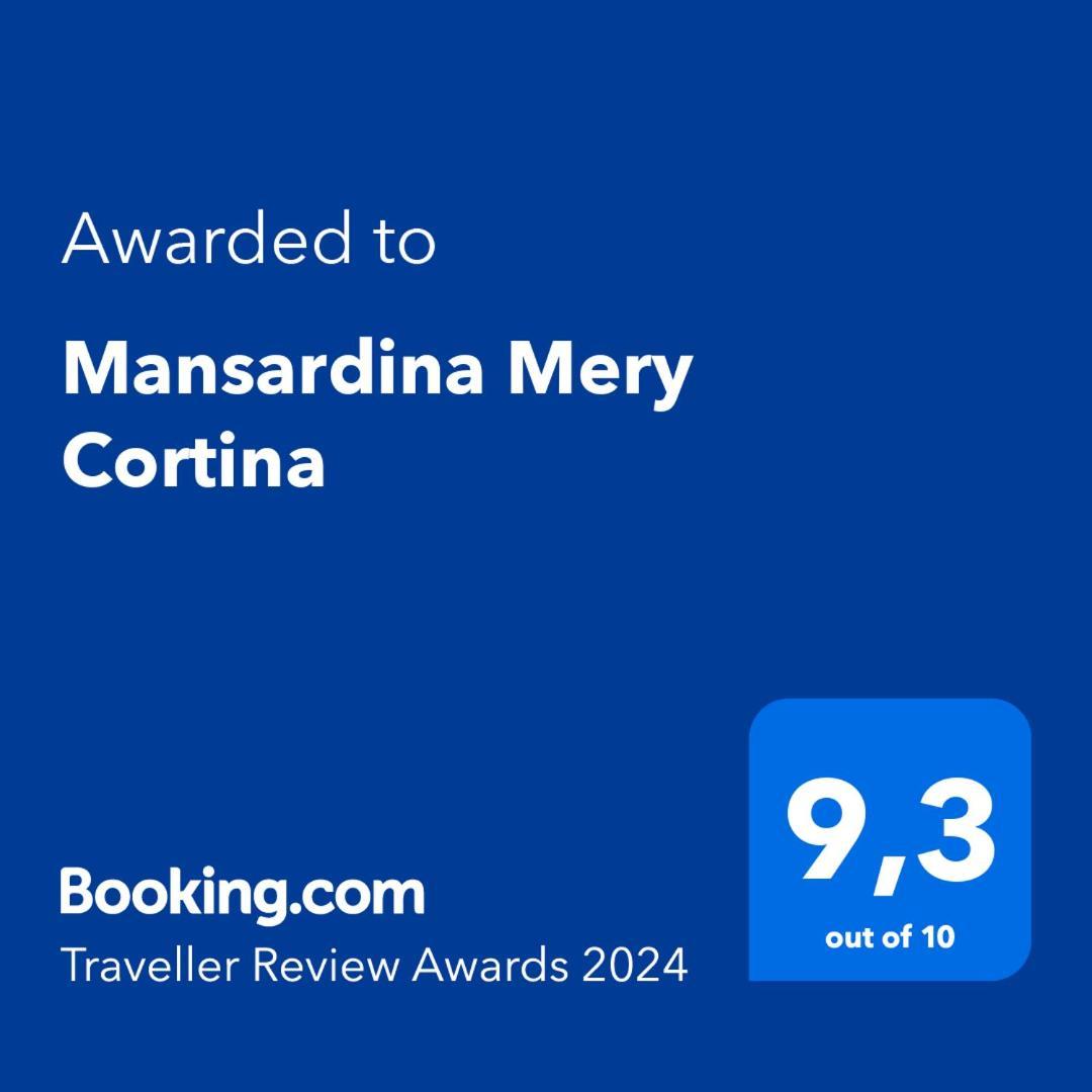 Mansardina Mery Cortina Cortina d'Ampezzo Exterior foto